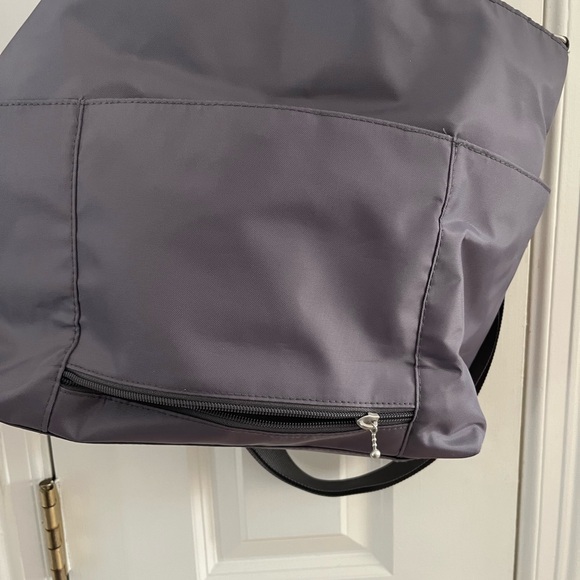 Large Gray Baggalini Tote - Picture 6 of 6